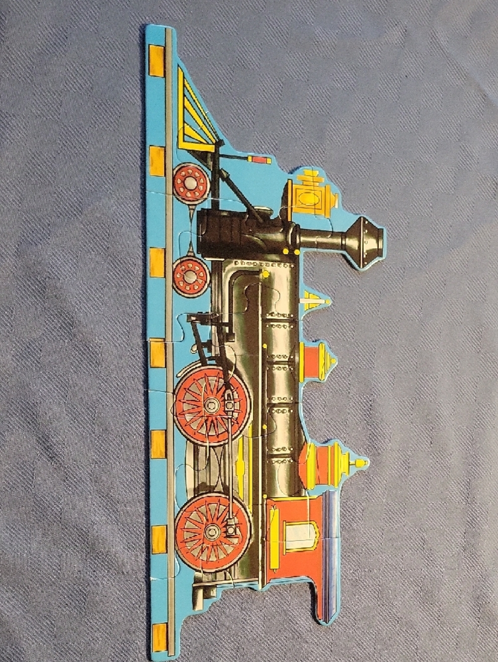 Melissa & Doug Going Places Vehicle Floor Puzzle Set - Blue, Green, White - Picture 8 of 9